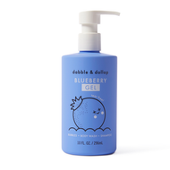 Dabble & Dollop - All-Natural Blueberry Shampoo, Body Wash & Bubbles