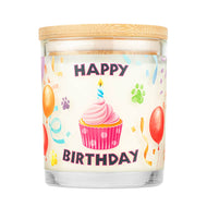 Pet House by One Fur All - Happy Birthday Candle 9 oz
