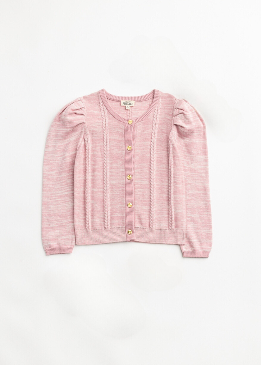 Finding Foxtale - Pink Lady Cardigan: Pink Nectar