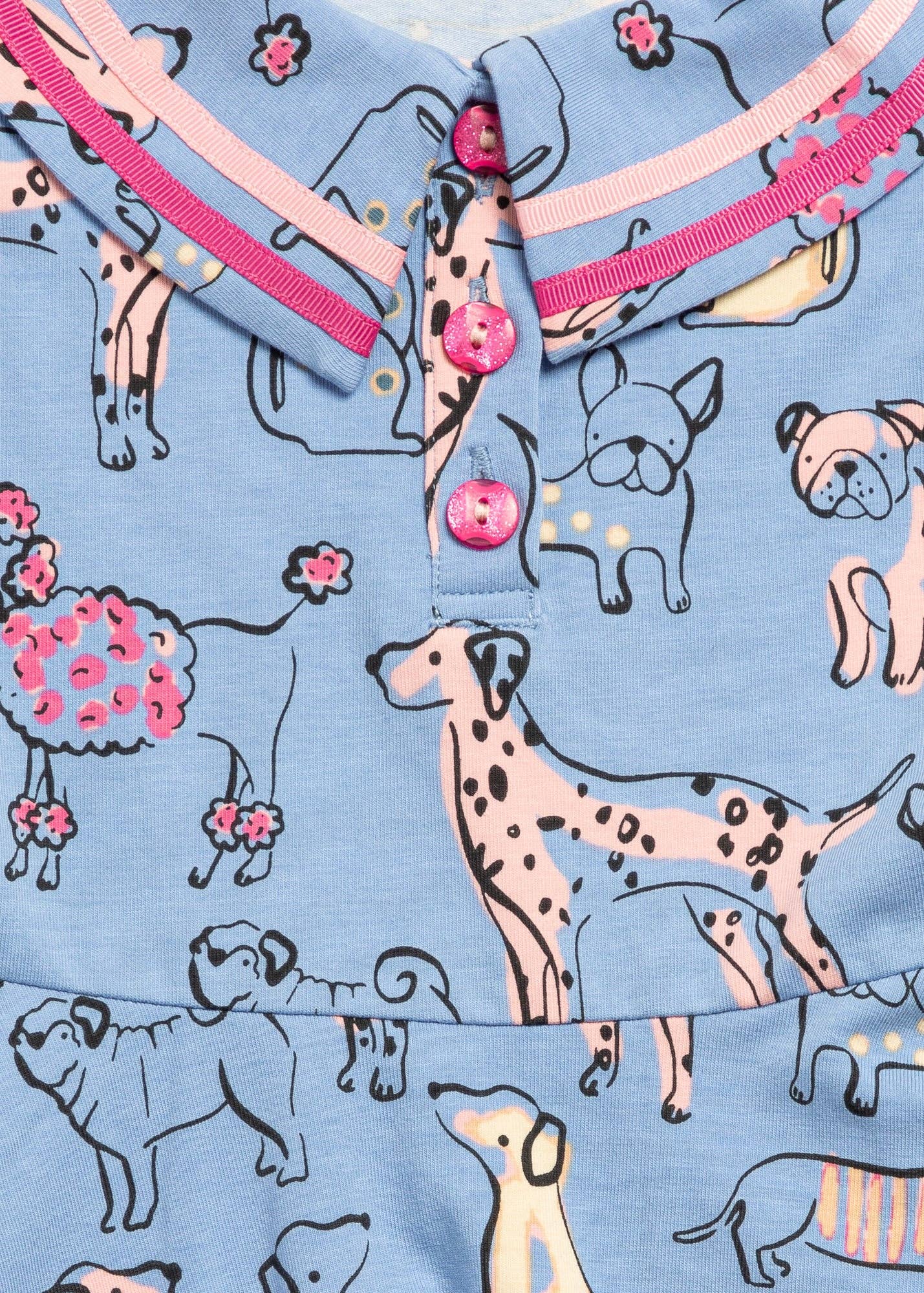 Finding Foxtale - Walk in the Park Dress: Pretty Puppies