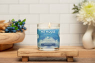 Pet House by One Fur All - Moonlight 9 oz Candle - For pet-loving homes