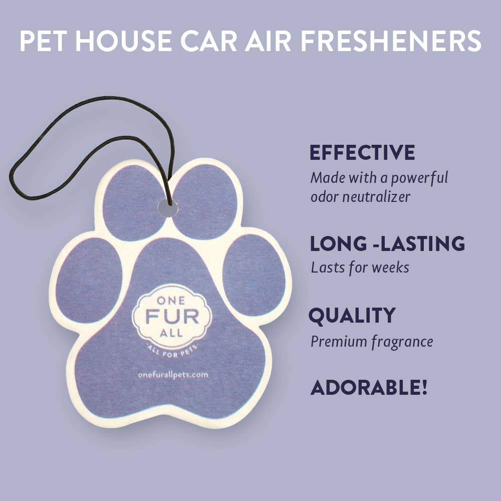 Pet House by One Fur All - Car Air Freshener Counter Top Display - Spring Mix