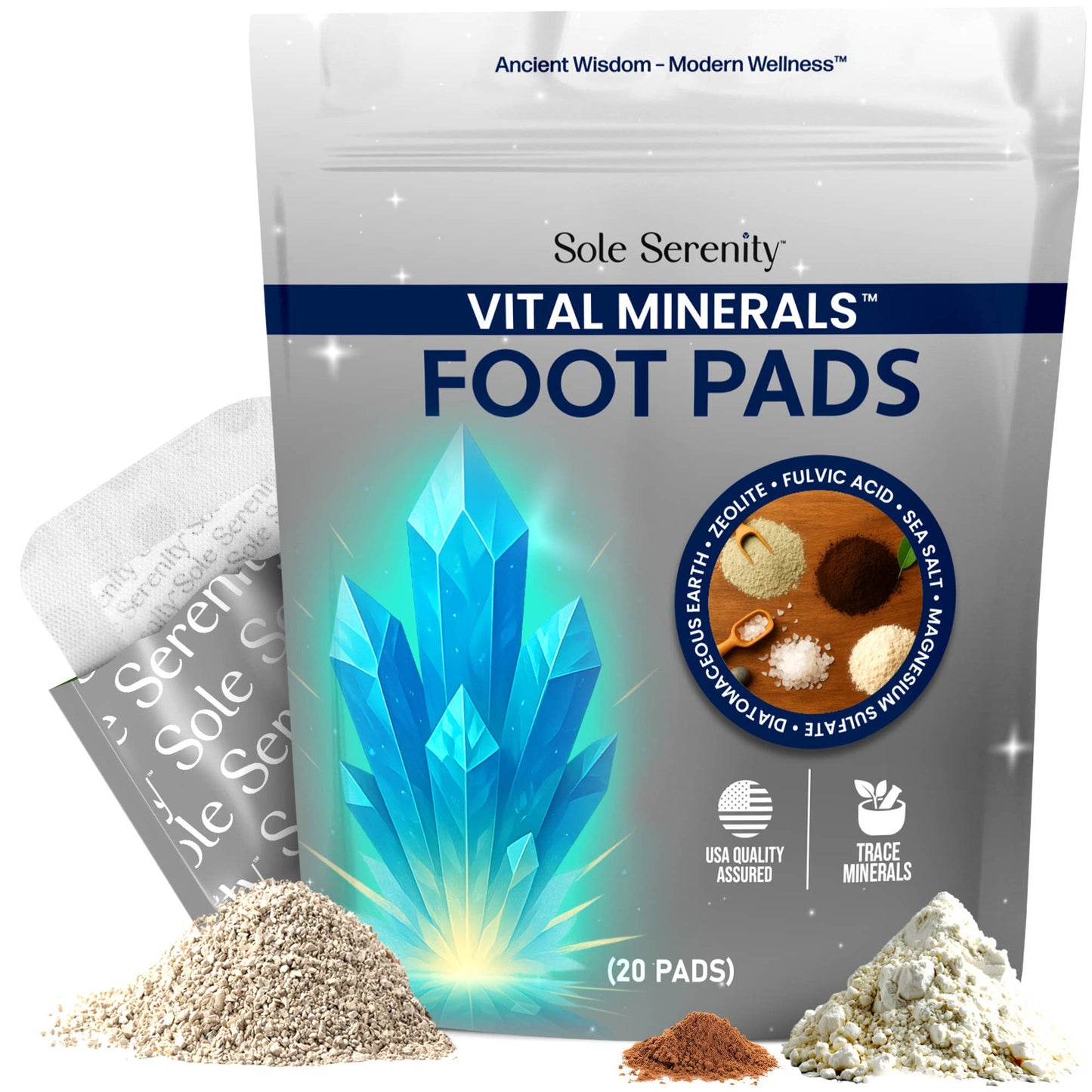 Lure Essentials - Sole Serenity Vital Mineral Foot Pads