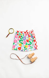 Finding Foxtale - Big Blooms Skort: Big Blooms Floral / 8
