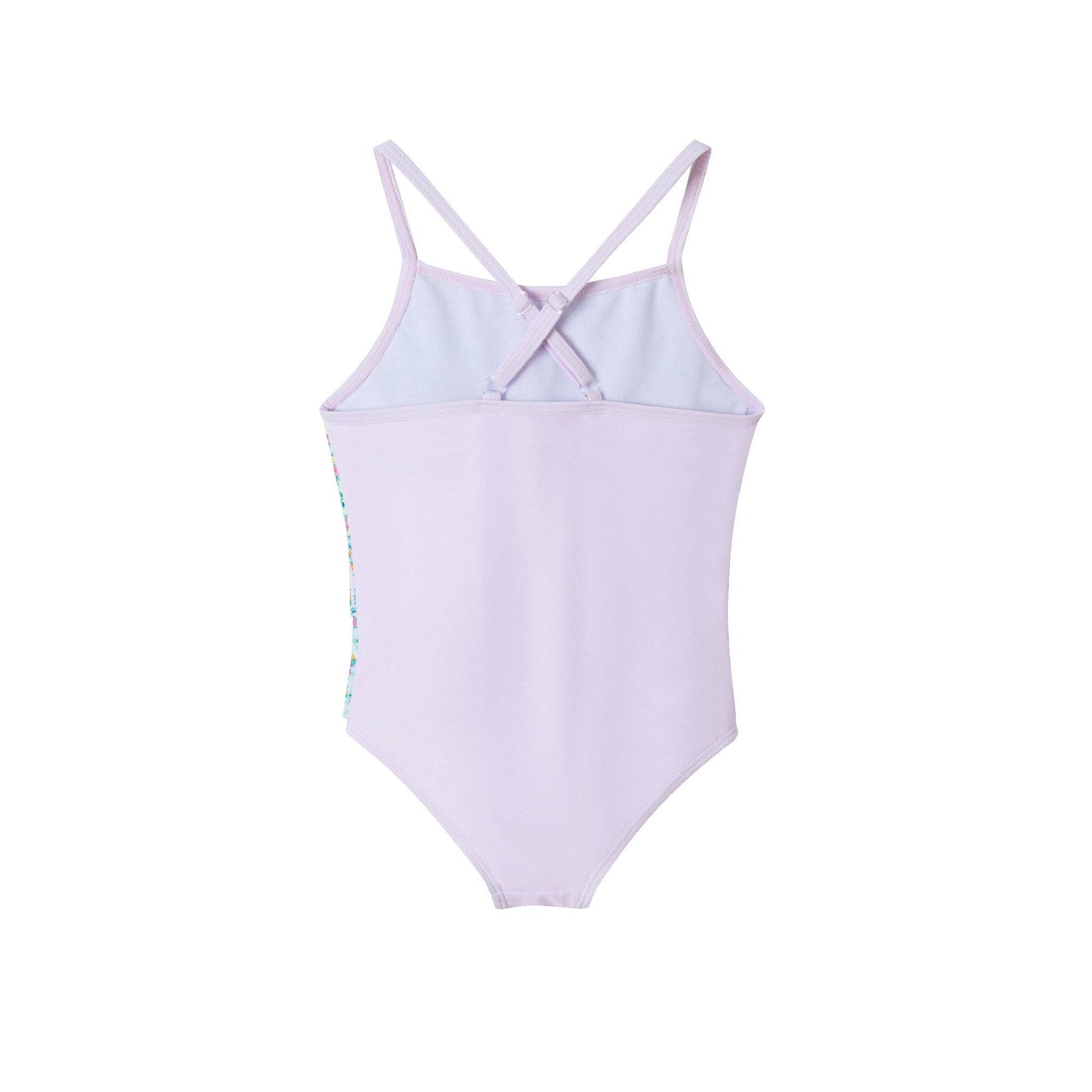 Andy & Evan - Kids (2-7) One Piece Swim Suit | Pink Floral: Pink