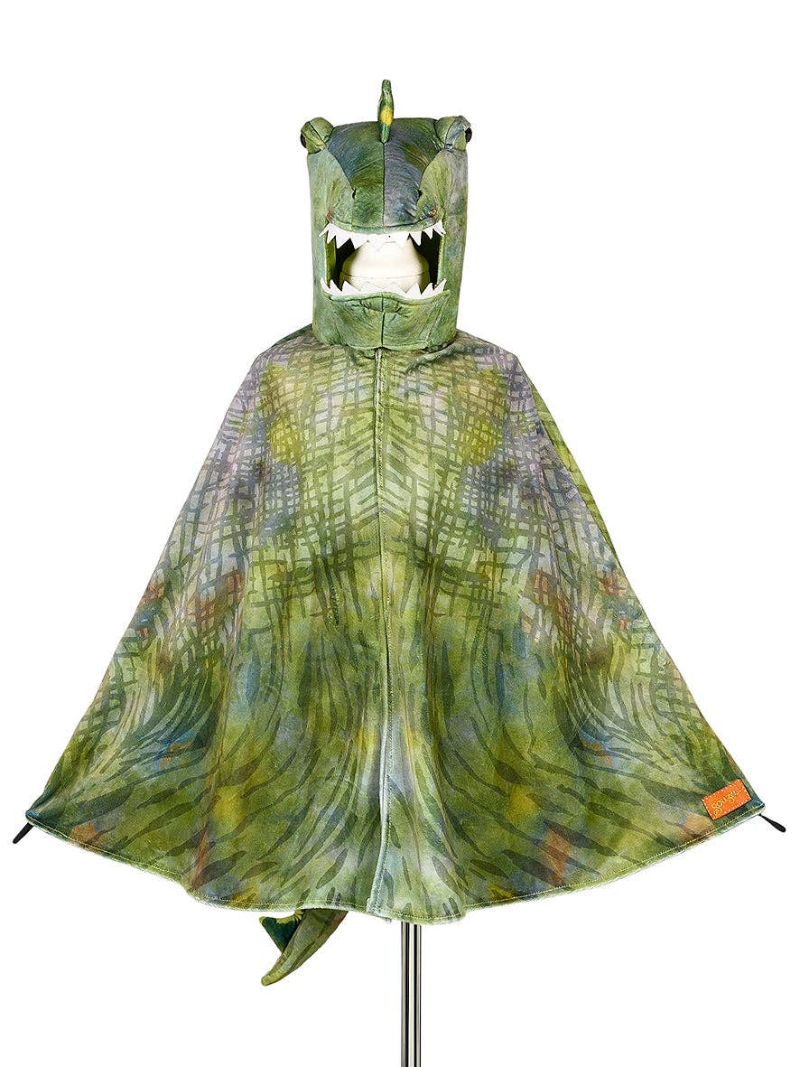 Speedy Monkey - T rex green cape (sz 4-7 yrs / 1 pc)