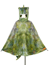Speedy Monkey - T rex green cape (sz 4-7 yrs / 1 pc)