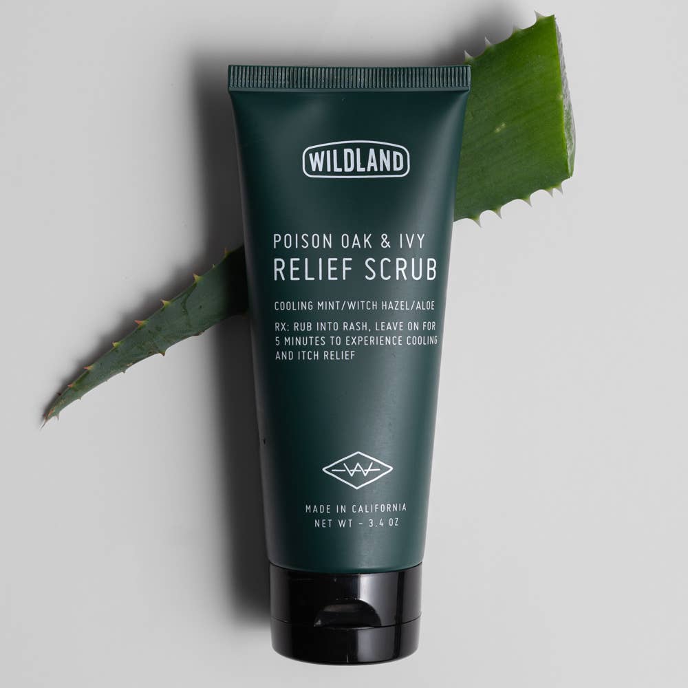 Wildland Protection - Poison Oak & Ivy Relief Scrub - 3.4 oz