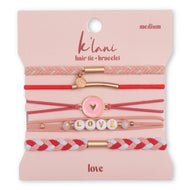 K'Lani hair tie bracelets - Love Hair Tie Bracelets
