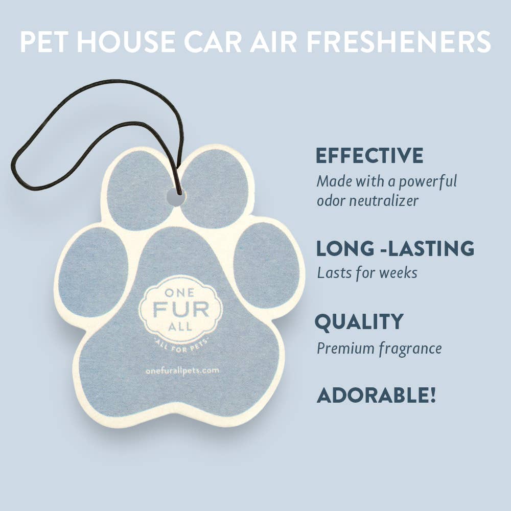 Pet House by One Fur All - Car Air Freshener Counter Top Display - Spring Mix