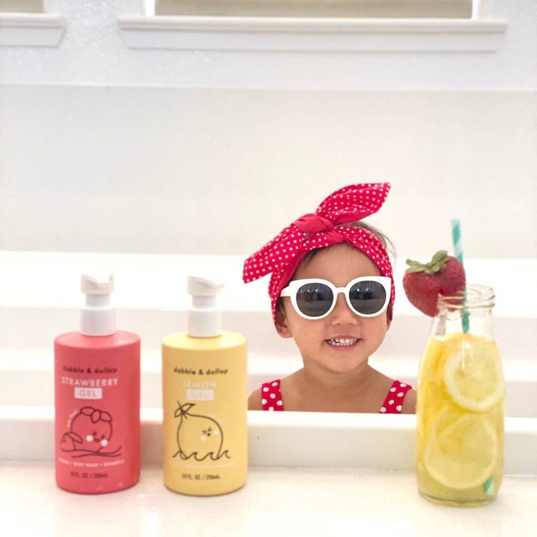 Dabble & Dollop - All-Natural Lemon Shampoo, Body Wash & Bubbles