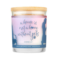 Pet House by One Fur All - Sentiments Jasmine Lily 9 oz Candle