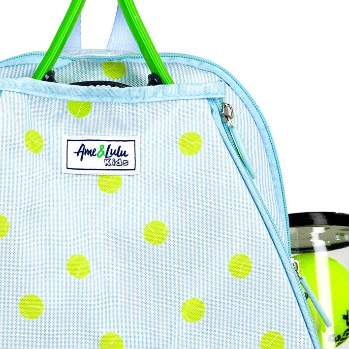 Ame & Lulu - Little Love Tennis Backpack: Sky Oxford