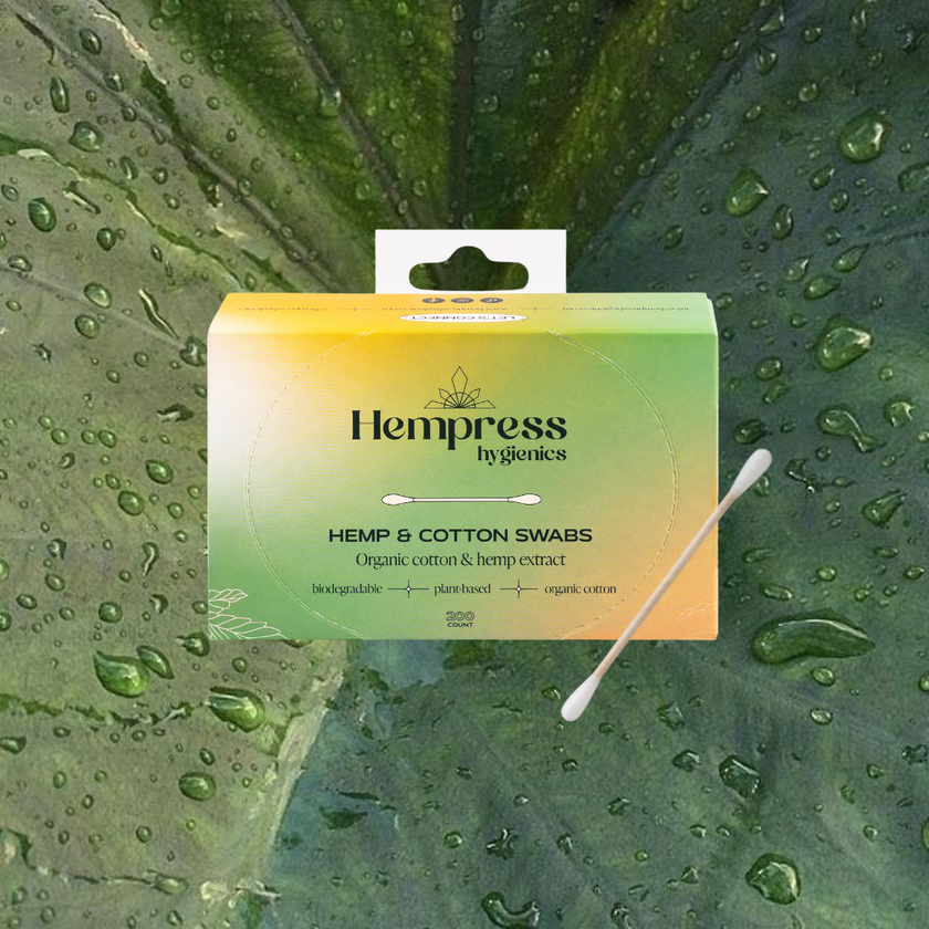 Hempress Hygienics - Hemp & Cotton Swabs