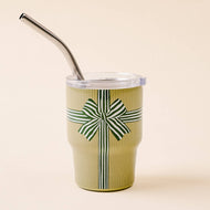 The Darling Effect - 2 oz Tiny Tumbler-Holiday Gift Bow Green