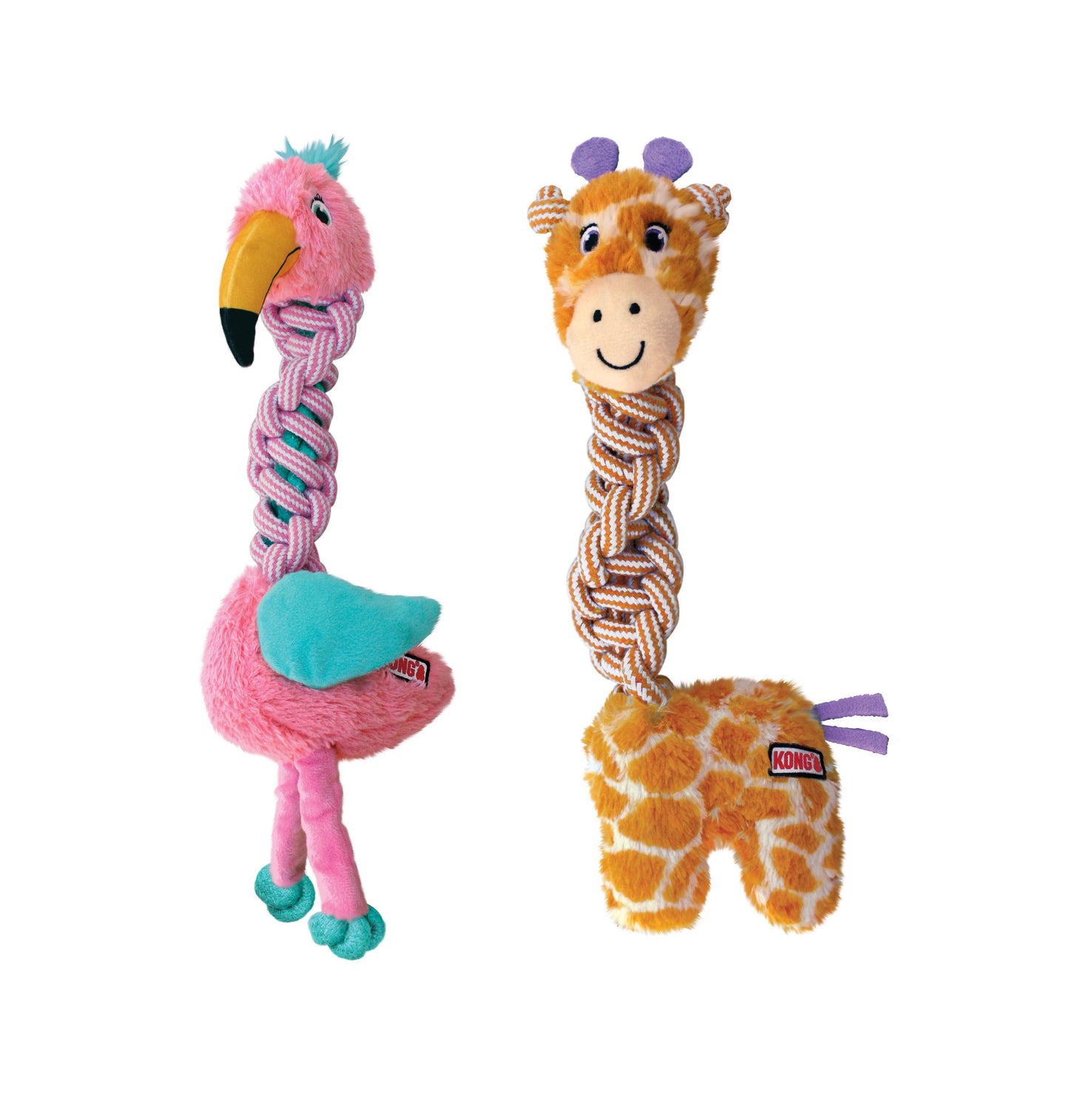 Pet Palette Distribution - KONG® Knots Twists Dog Rope Toy Assorted Medium/Large