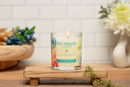 Pet House by One Fur All - Mediterranean Sea 9 oz Candle - For pet-loving homes