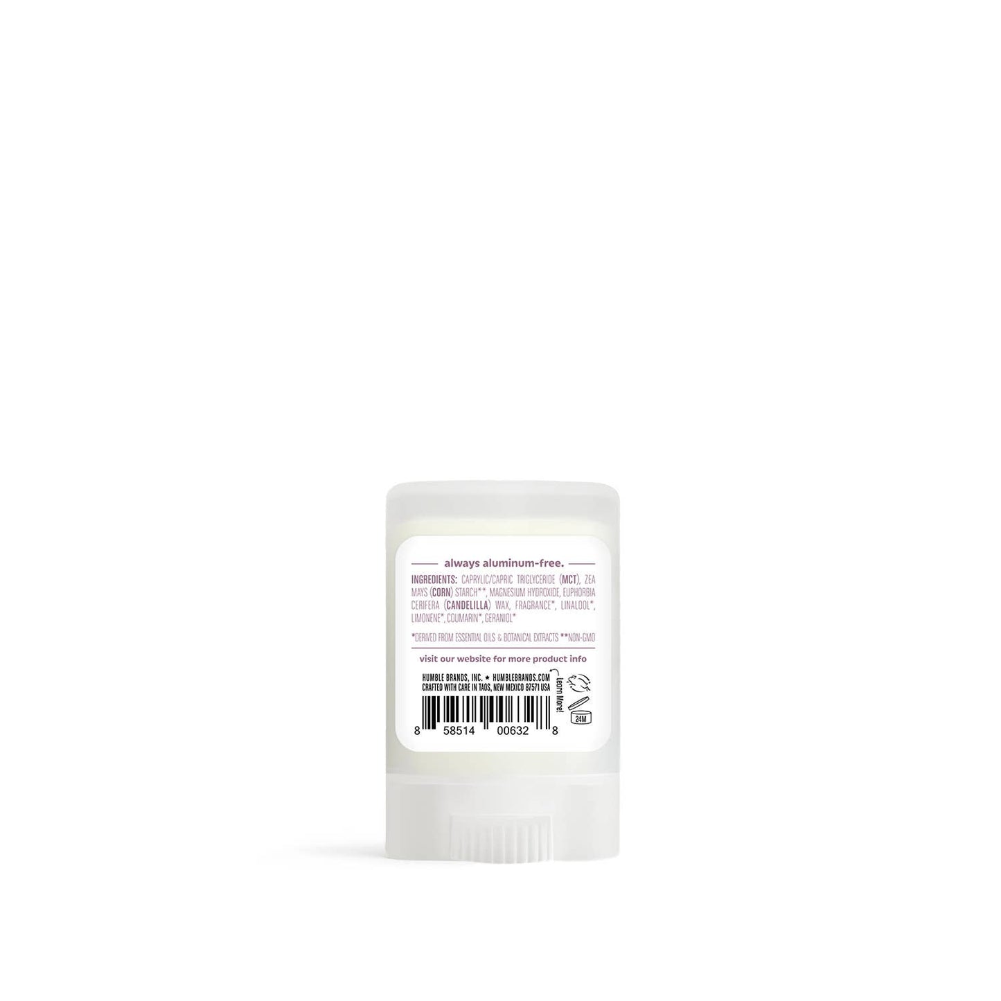 Humble Brands, Inc. - Mountain Lavender Vegan & Sensitive Travel Deodorant