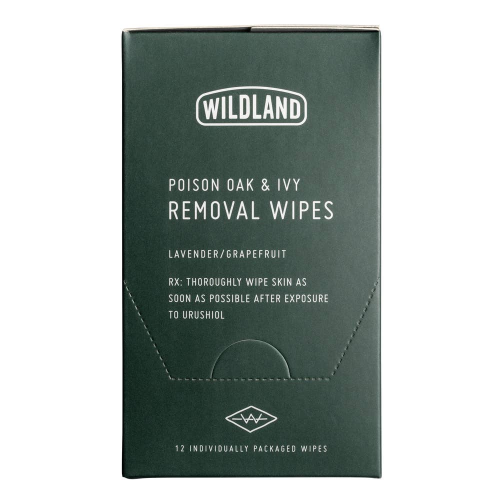 Wildland Protection - Poison Oak & Ivy Removal Wipes - 12 Pack