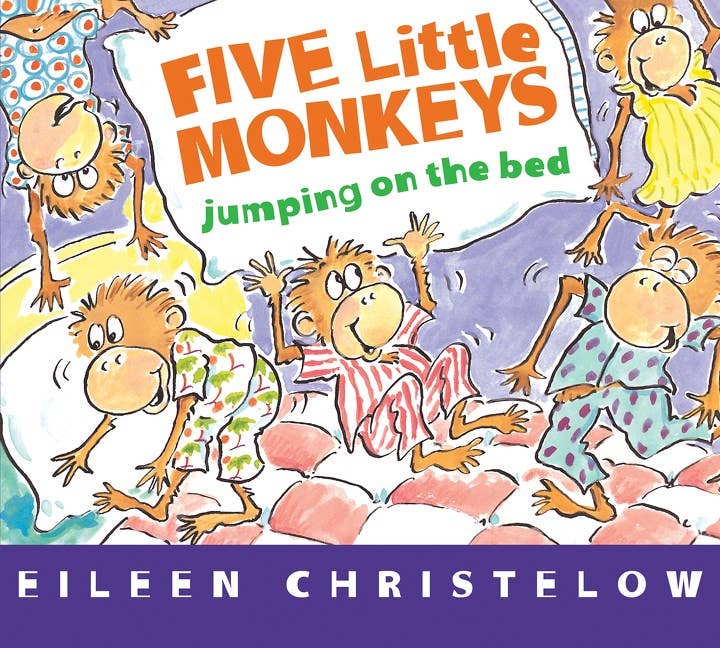 HarperCollins - Five Little Monkeys Jumping on the Bed Board Book