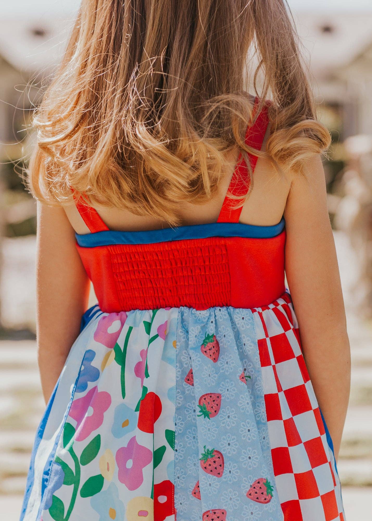 Finding Foxtale - Block Party Dress: Americana Mix