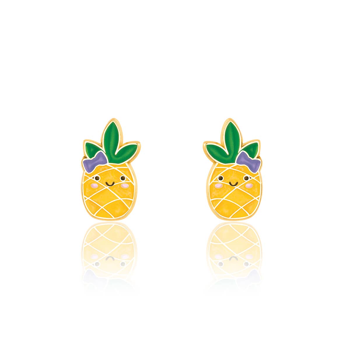 Girl Nation - Lookin' Pine Cutie Stud Earrings