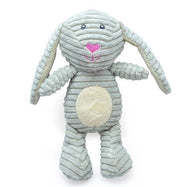 Pet Palette Distribution - ThoozyPet Tuff & Cuddly Bunny Plush Dog Toy 12.5"