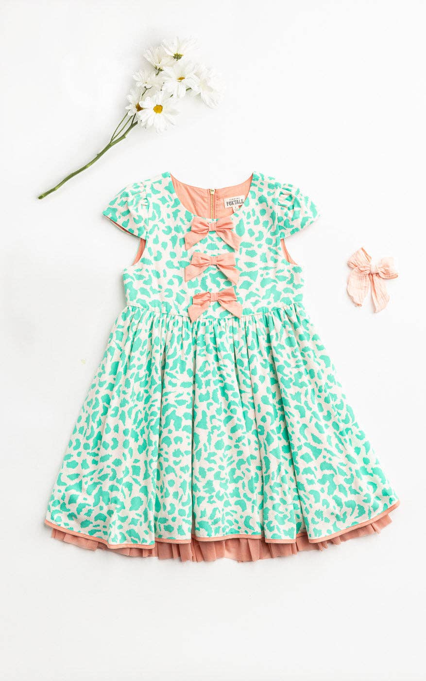 Finding Foxtale - S'Wonderful Dress: Mint Skin Print