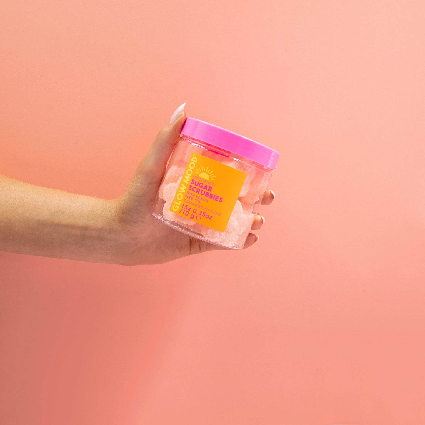 Glow Mood - Day Exfoliating Sugar Scrubbies