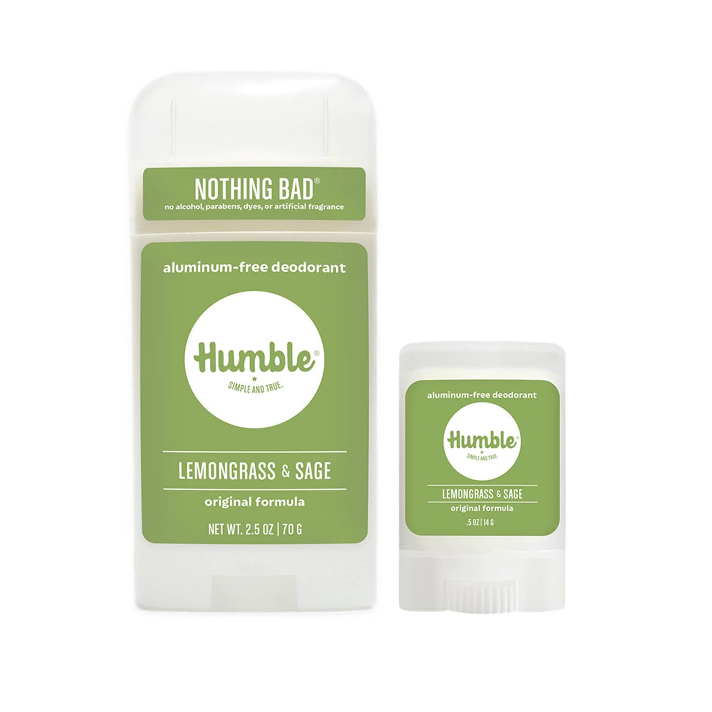 Humble Brands, Inc. - Lemongrass & Sage Original Travel Deodorant