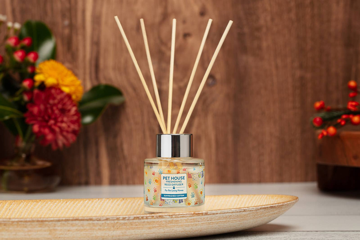 Pet House by One Fur All - Sunwashed Cotton Reed Diffuser