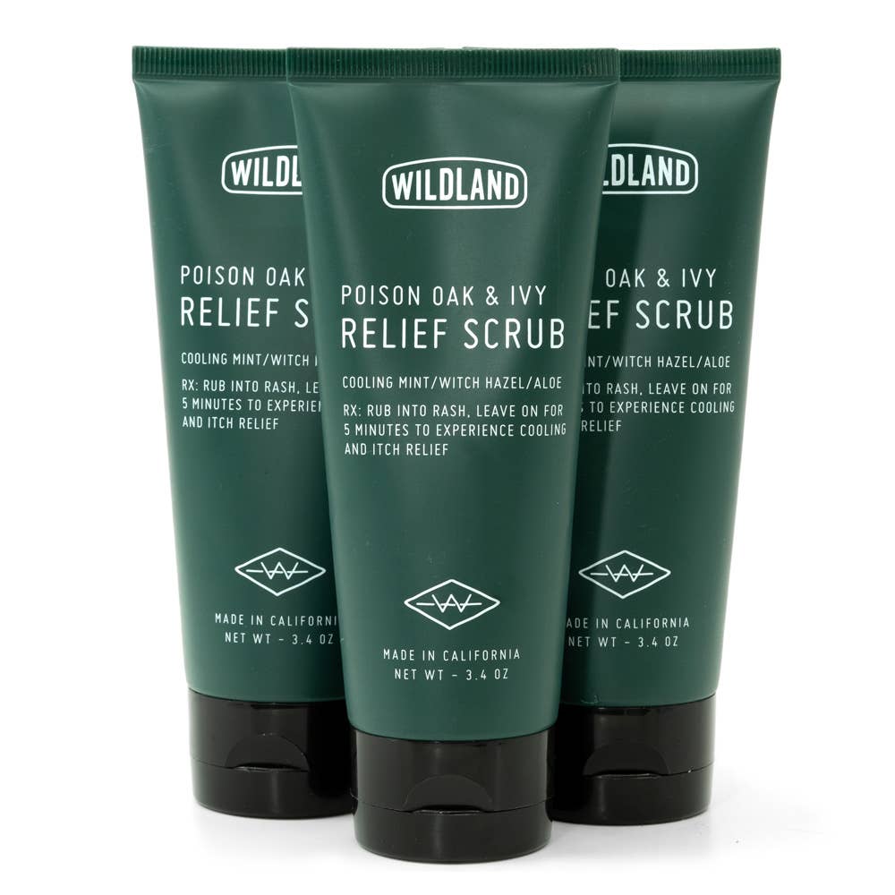 Wildland Protection - Poison Oak & Ivy Relief Scrub - 3.4 oz