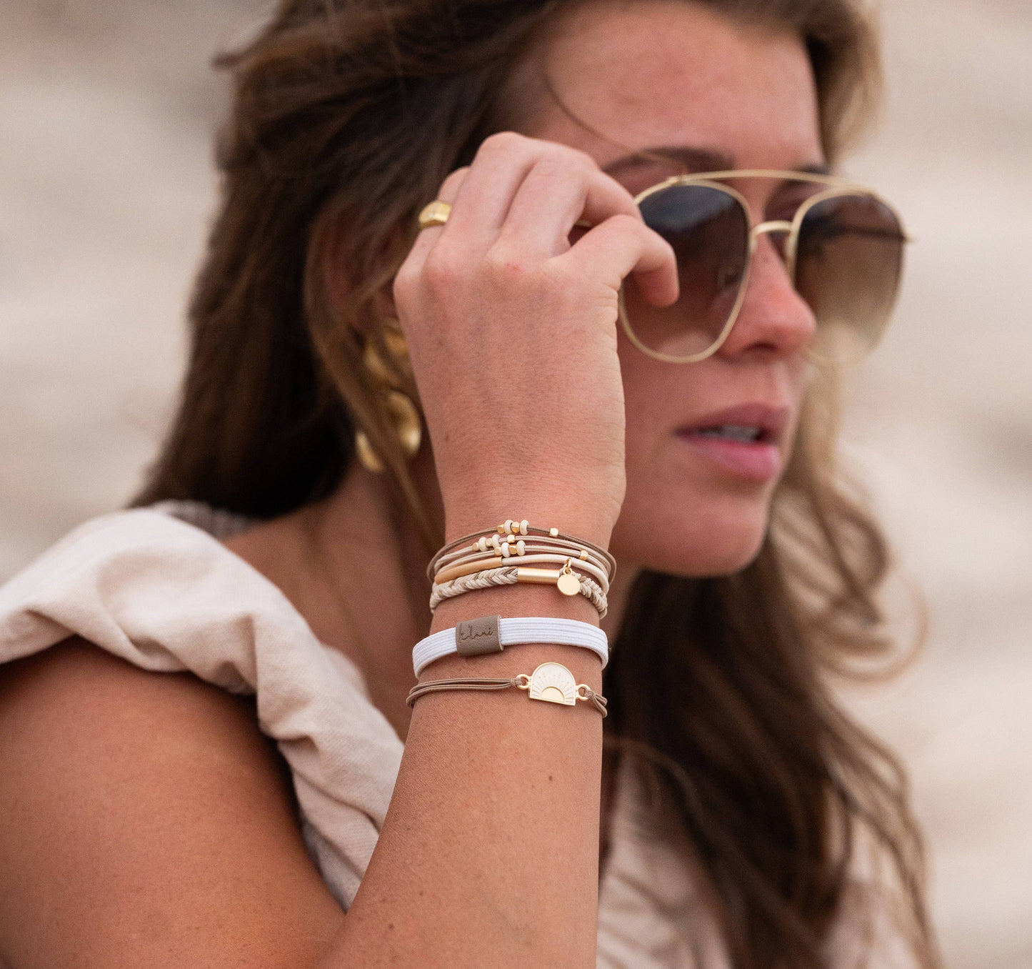 K'Lani hair tie bracelets - Rise Hair Tie Bracelets