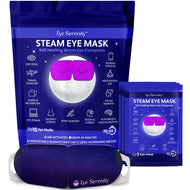 Lure Essentials - Self-Heating Steam Eye Mask for Eye Strain, Sleep, Dry Eye