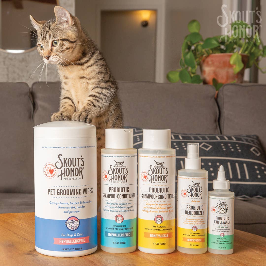 Pet Palette Distribution - Skout's Honor Pet Grooming Wipes for Dogs & Cats 80ct