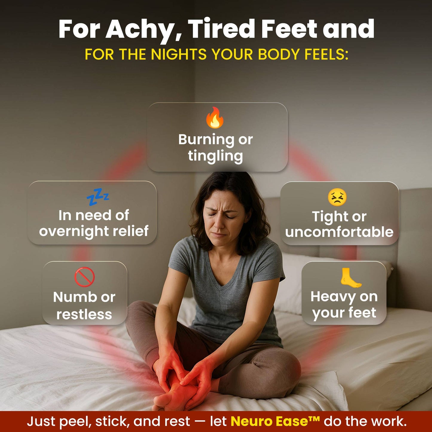 Lure Essentials - Sole Serenity Neuro Ease Neuropathy Detox Foot Pads