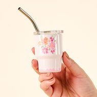 The Darling Effect - 2 oz Tiny Tumbler-Garden Blooms Pink