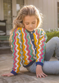 Finding Foxtale - Carnival Cardigan: Carnival Stripe