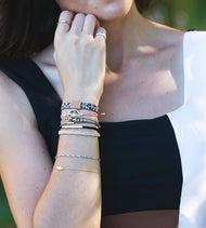 K'Lani hair tie bracelets - Wild Hair Tie Bracelets