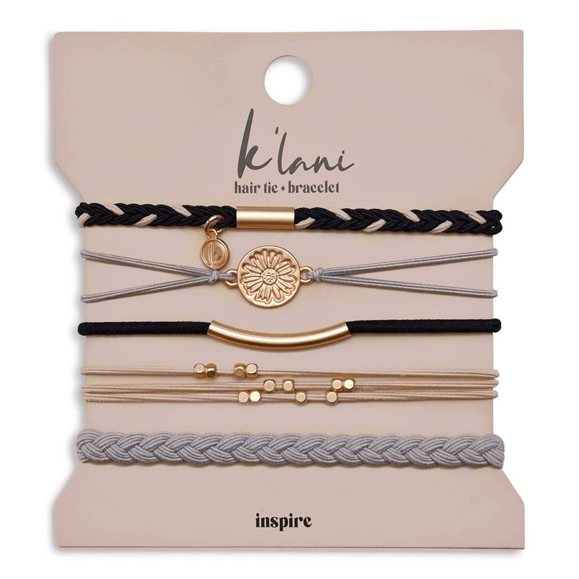 K'Lani hair tie bracelets - Inspire Hair Tie Bracelets