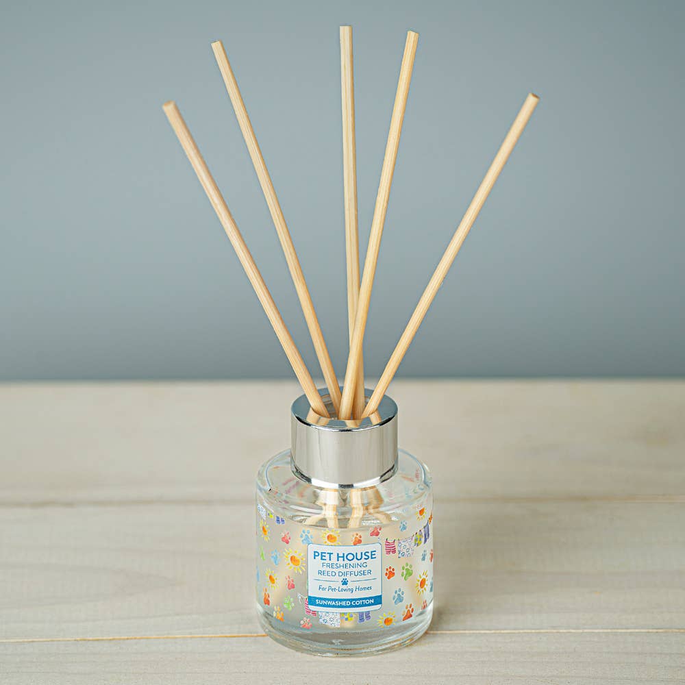 Pet House by One Fur All - Sunwashed Cotton Reed Diffuser