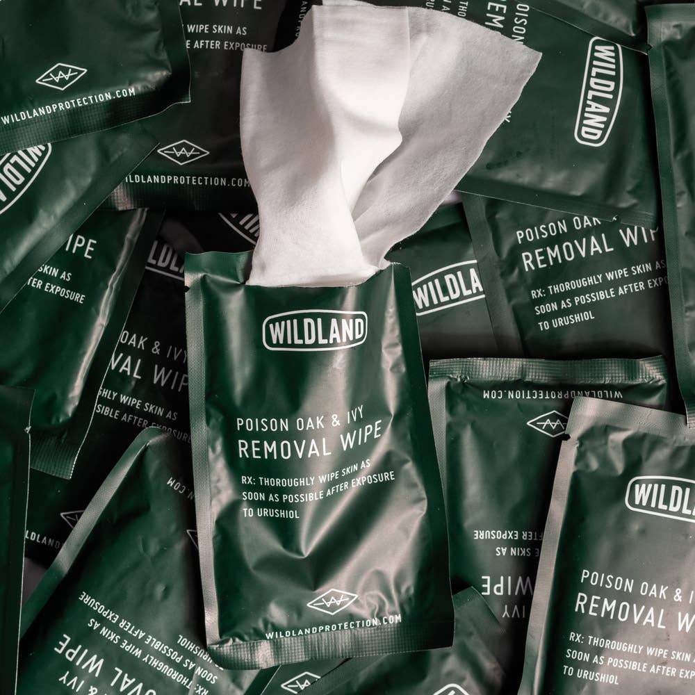 Wildland Protection - Poison Oak & Ivy Removal Wipes - 12 Pack
