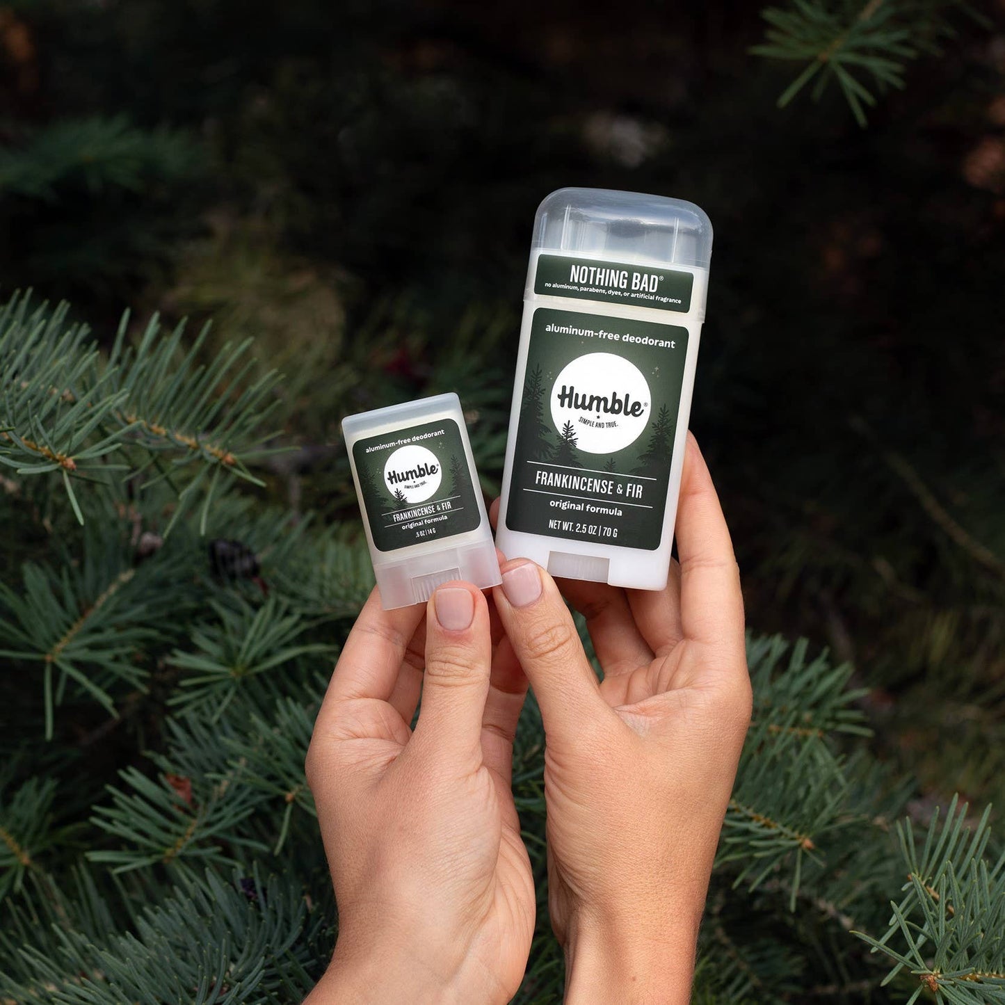 Humble Brands, Inc. - Frankincense & Fir Original Travel Deodorant