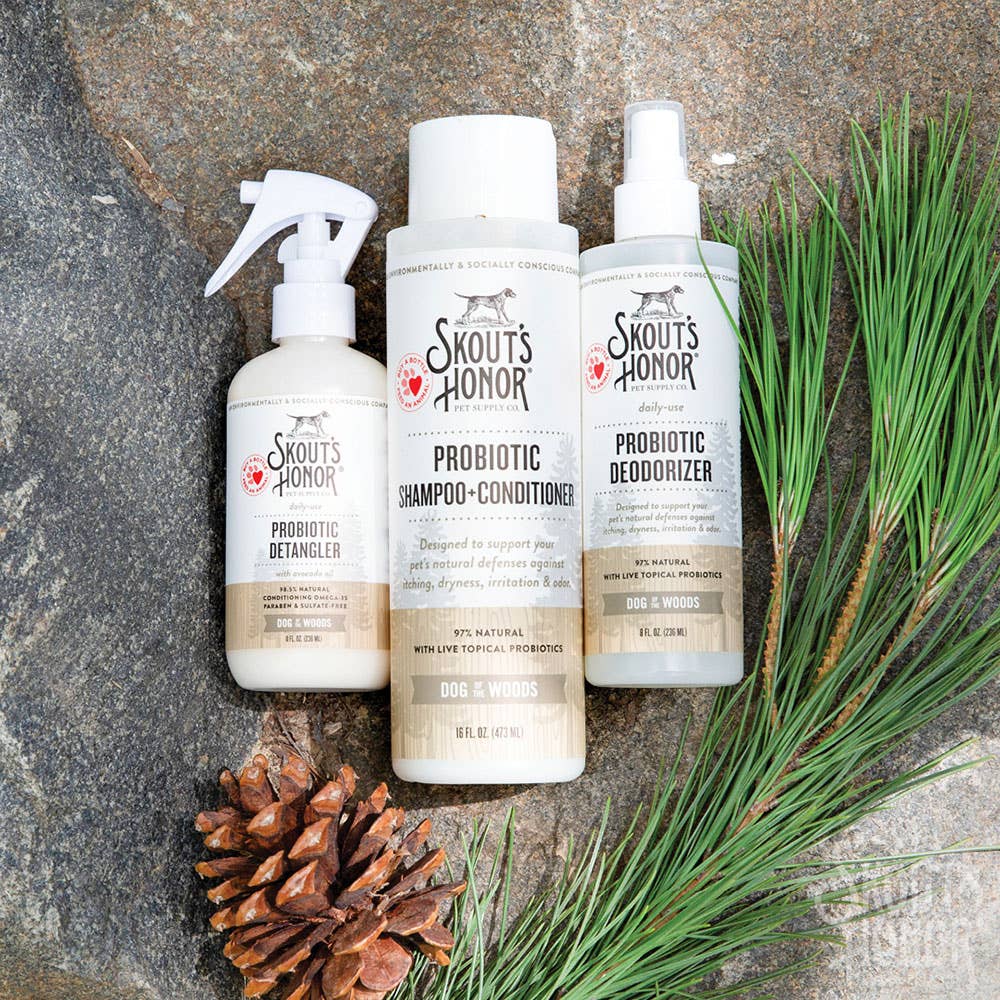 Pet Palette Distribution - Skout's Honor Probiotic Daily Use Detangler Dog of the Woods
