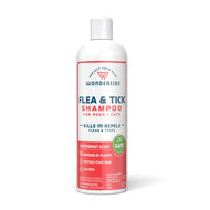 Pet Palette Distribution - Wondercide Flea & Tick Shampoo for Dogs+Cats-12oz Peppermint