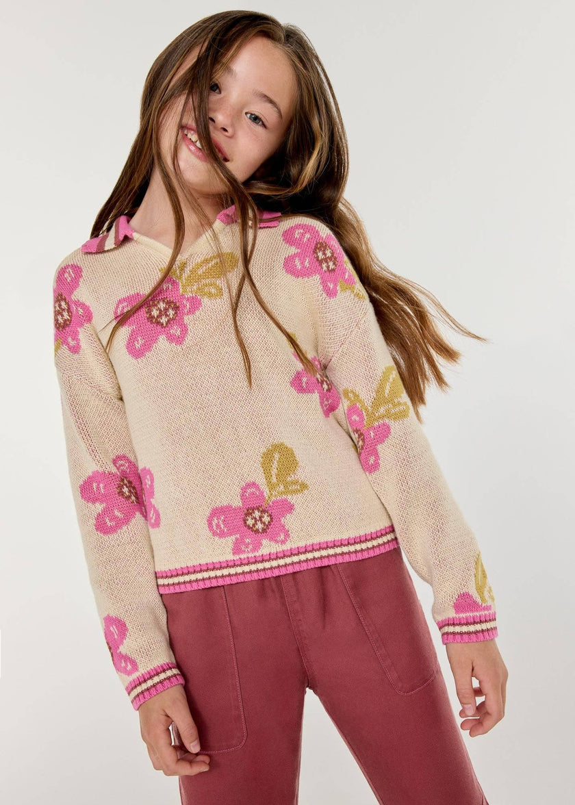 Finding Foxtale - Wonder Years Sweater: Retro Flowers
