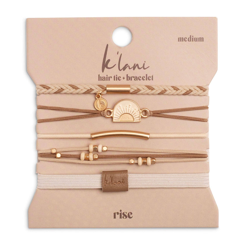 K'Lani hair tie bracelets - Rise Hair Tie Bracelets