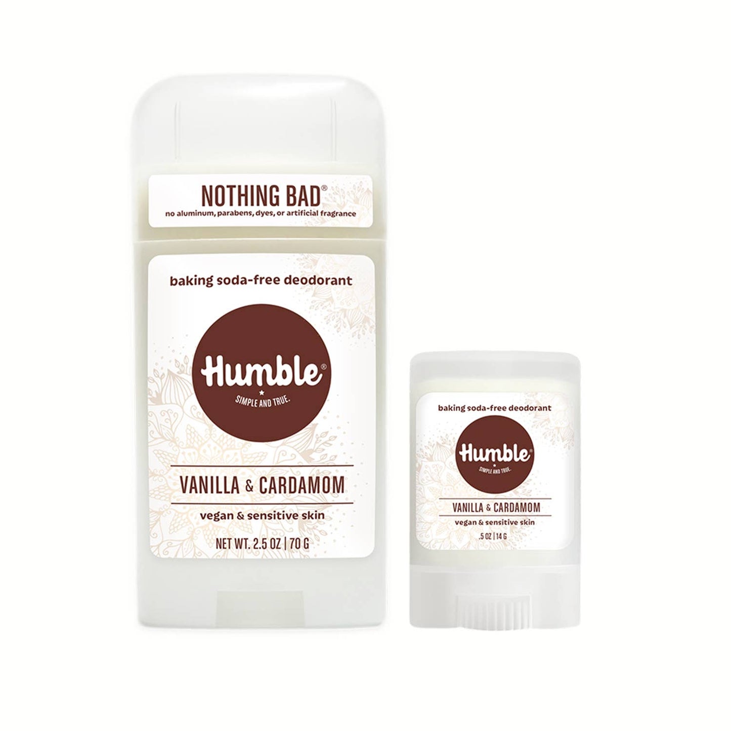 Humble Brands, Inc. - Vanilla & Cardamom Vegan & Sensitive Travel Deodorant