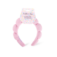 Cait + Co - Plush Spa Headband - Amethyst | Gem Collection