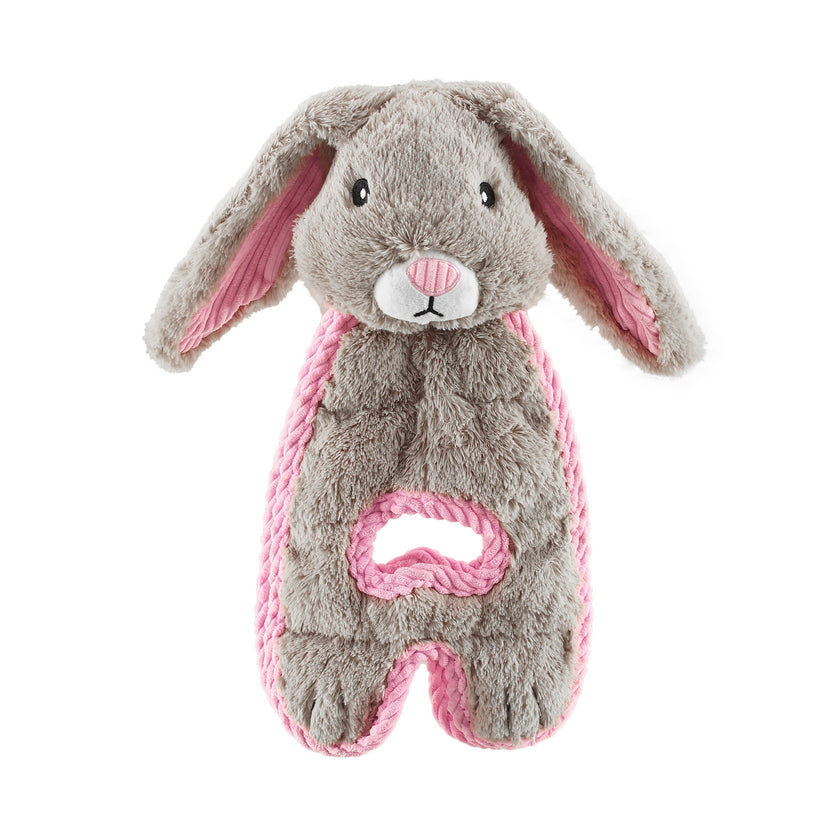 Pet Palette Distribution - Outward Hound Cuddle Tugs Bunny Plush Dog Toy